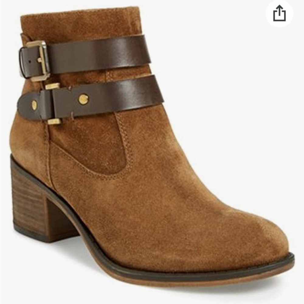 Franco Sarto Leather Booties